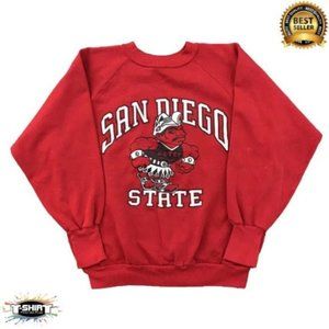 Vintage NCAA San Diego State Aztecs Shirt, San Diego State University Shir